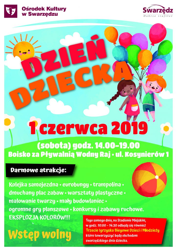 Dzien_Dziecka_2019 AKTUALNY PLAKAT | swarzedz24.pl | Informator Swarzędzki