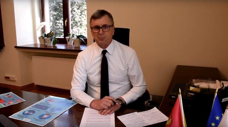 burmistrz youtube koronawirus Swarzędz