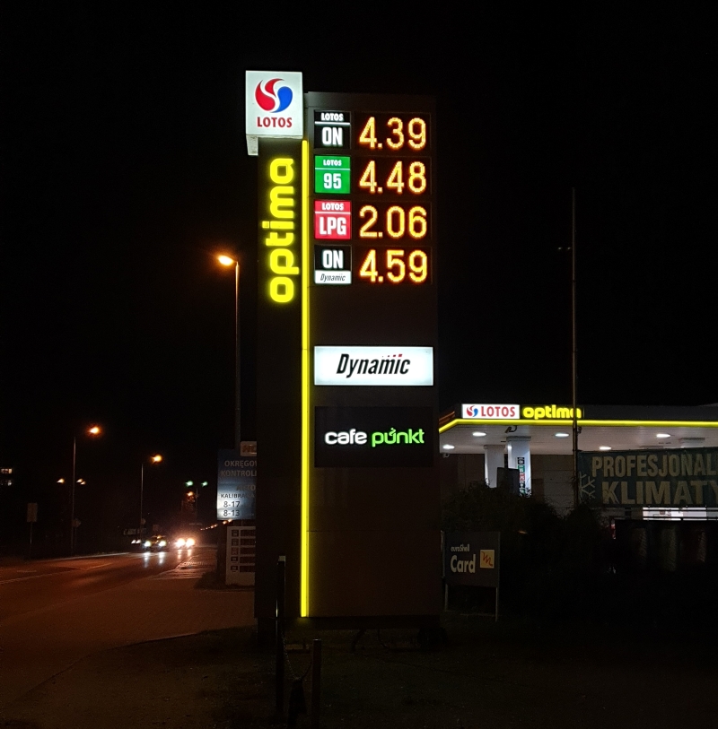 lotos ceny paliw