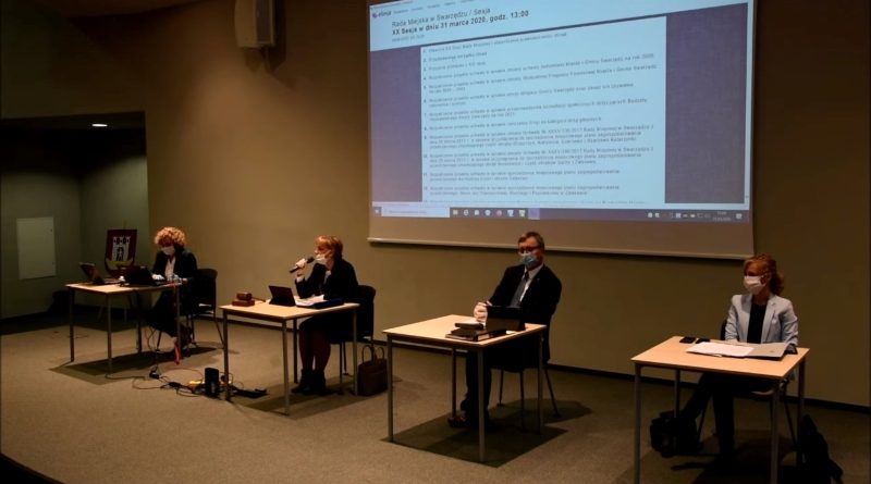 radni rady miejskiej sesja