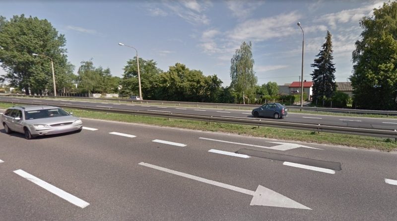 remont DK92 kierunku Kostrzyna