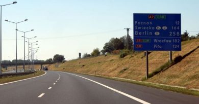 utrudnienia na odcinku autostrady