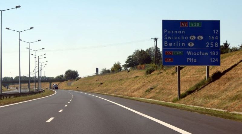 utrudnienia na odcinku autostrady