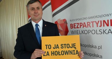burmistrz szkudlarek popiera Hołownię