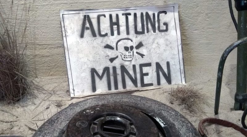 uwaga niewybuch znaleźli minę