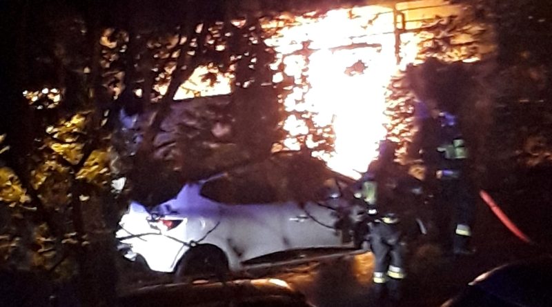 Podpalenie na osiedlu Kościuszkowców