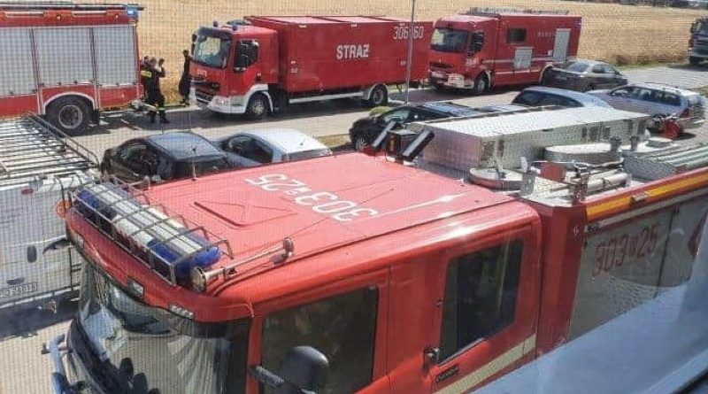 ewakuacja bloku Zamoyskiego w Zalasewie