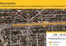 remont na Warszawskiej zacznie września