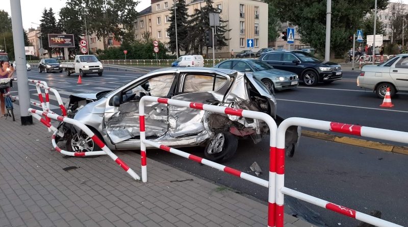 wypadek na ulicy poznańskiej w swarzędzu