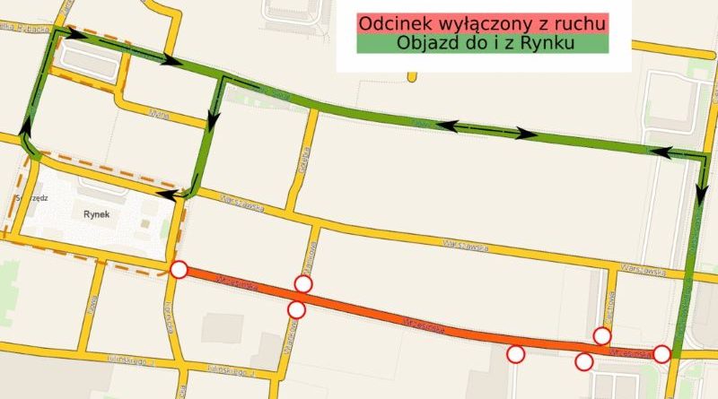 Ulica Wrzesińska będzie zamknięta