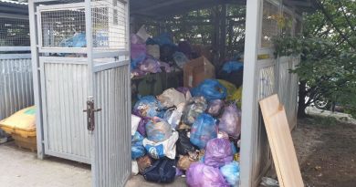 burmistrz goap wywozi śmieci