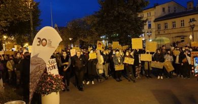 Swarzędz powiedział "mamy dość" strajk kobiet