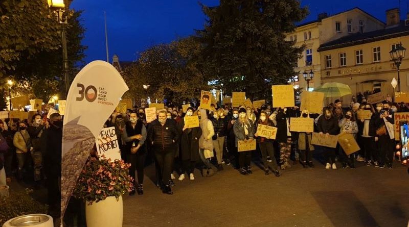 Swarzędz powiedział "mamy dość" strajk kobiet