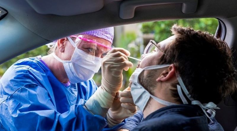 Punkt wymazowy w Swarzędzu COVID