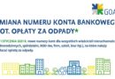 Zmiana indywidualnych numerów bankowych