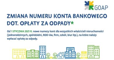 Zmiana indywidualnych numerów bankowych