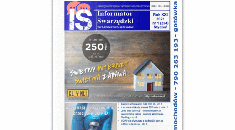 Informator Swarzędzki styczeń 2021