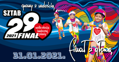 Finał WOŚP został przeniesiony