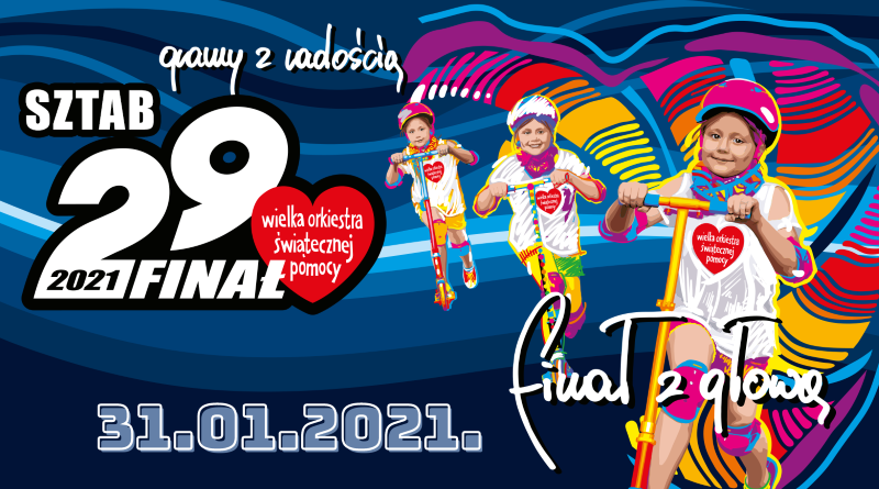 Finał WOŚP został przeniesiony