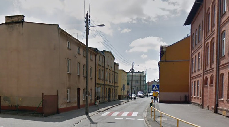 Ulica Zamkowa w Swarzędzu zamknięta