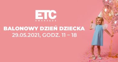 Balonowy Dzień Dziecka w ETC Swarzędz
