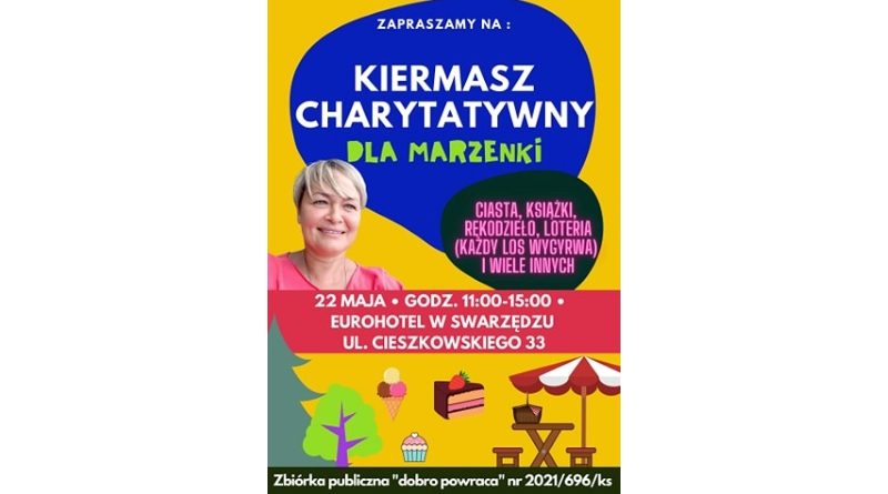 Kiermasz charytatywny dla Marzenki w EuroHotelu