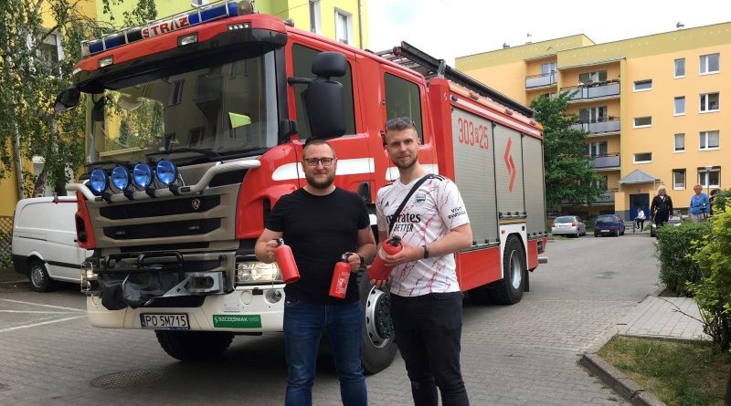 Pożar w restauracji Kresowa