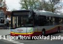 Letni rozkład jazdy autobusów