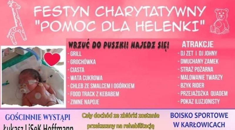 Festyn charytatywny Pomoc dla Helenki