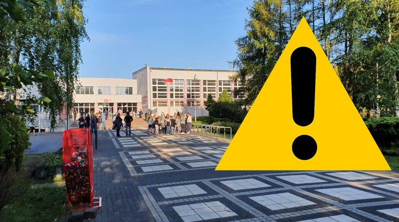 Alarm bombowy w Szkole Podstawowej