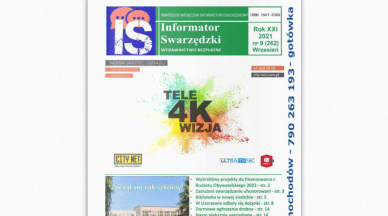 Wrześniowy Informator Swarzędzki