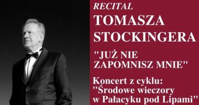 Recital Tomasza Stockingera