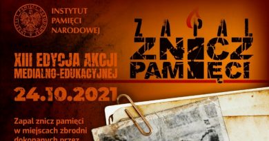 Zapal znicz pamięci