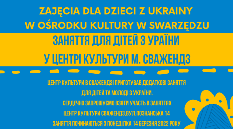 Zajęcia dla dzieci i młodzieży