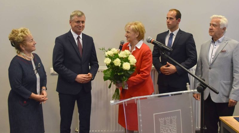 Burmistrz Swarzędza Marian Szkudlarek