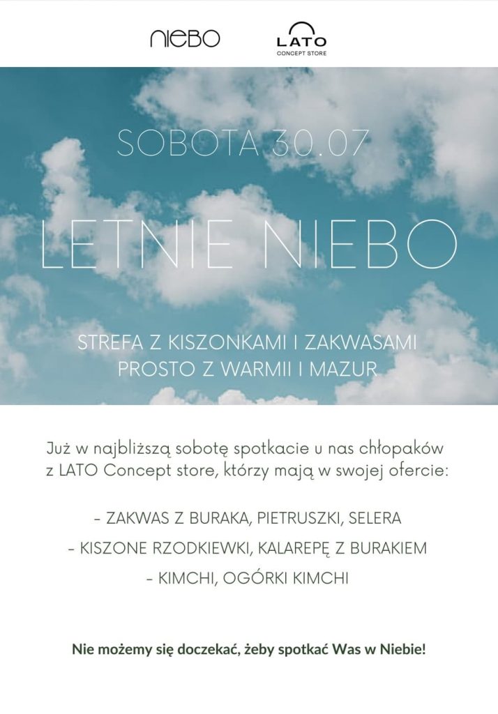 Swarzędzka restauracja Niebo zaprasza