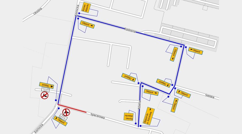 Zmiana organizacji ruchu w Zalasewie