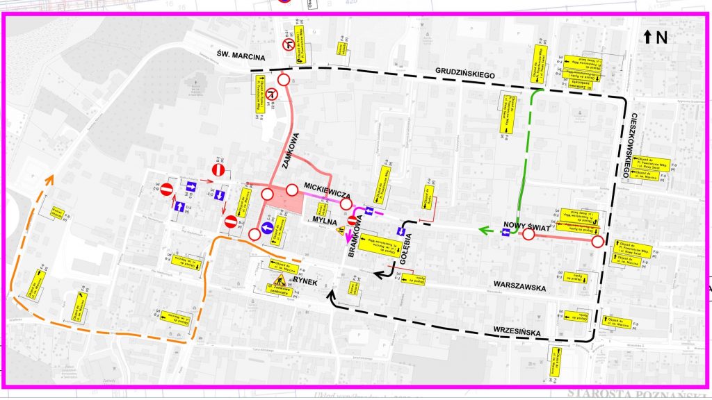 Zmiany w organizacji ruchu w centrum