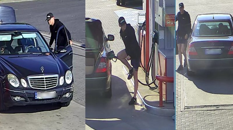 Ukradł paliwo i szuka go policja
