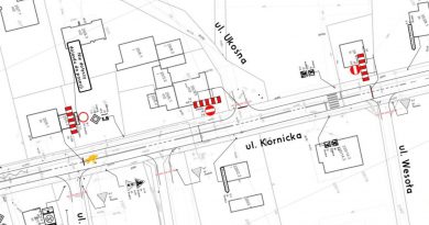 Ulica Kórnicka wyłączona z ruchu