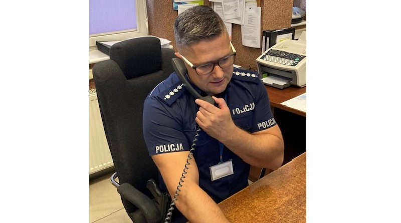 Policjant ze Swarzędza będąc po służbie złapał