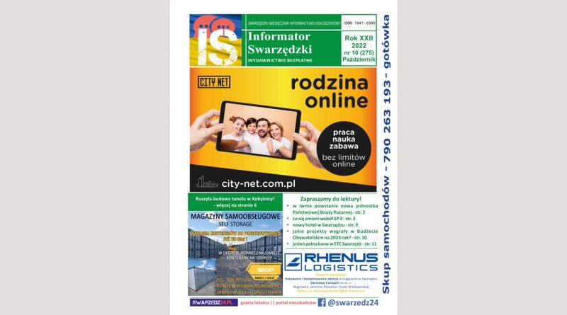 Październikowe wydanie Informatora Swarzędzkiego