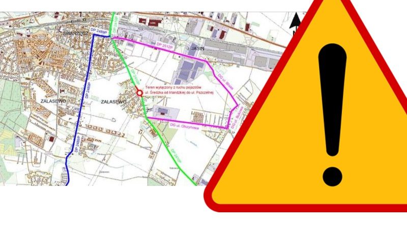 Od poniedziałku w Zalasewie zmiana organizacji