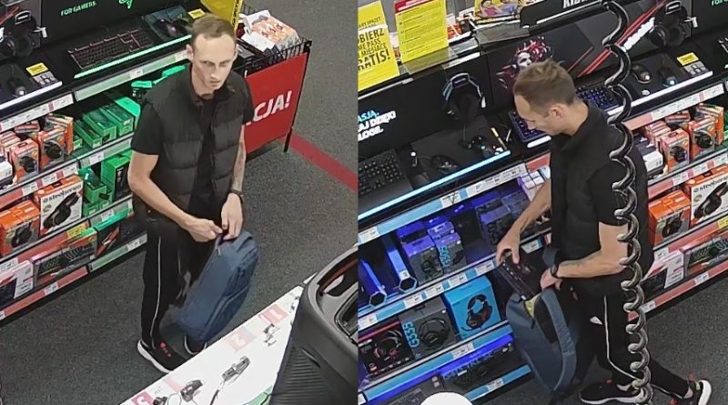 Podejrzewany o kradzież w Swarzędzu poszukiwany