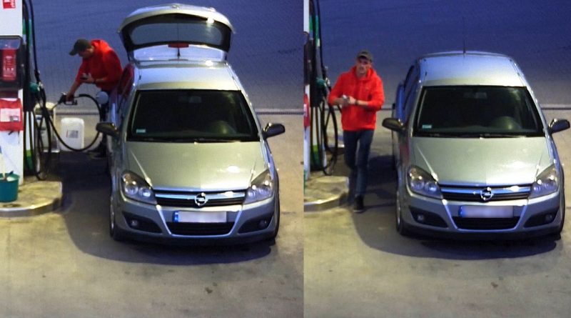 Zatankował i odjechał