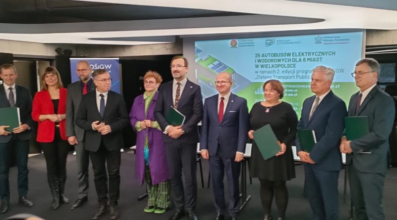 5 autobusów elektrycznych dla Swarzędza