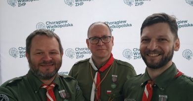 Członkowie Harcerskiego Klubu Turystycznego