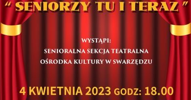 Przedstawienie Seniorzy tu i teraz