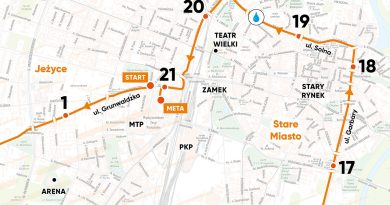 Bieg uliczny w Poznaniu