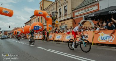 Kolarze ścigali się po drogach powiatu